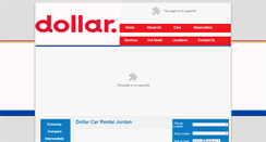 Desktop Screenshot of dollarjordan.com